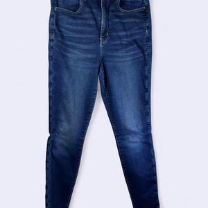 American Eagle Outfitters Deep Indigo Skinny Jeans